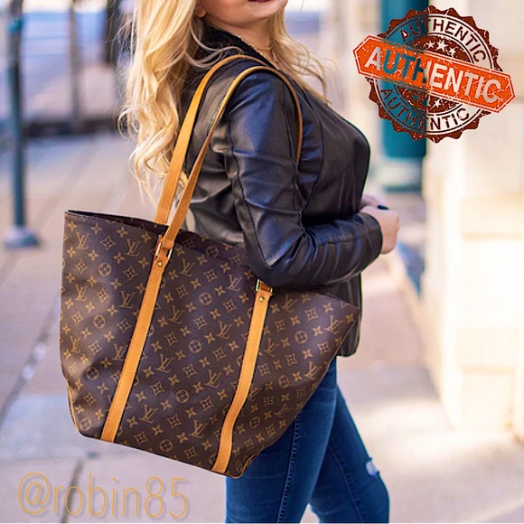 LOUIS VUITTON ☆ Vintage Monogram ☆ Sac Shopping Bag ☆ OFFERS WELCOMED ☆ RARE - Picture 1 of 16
